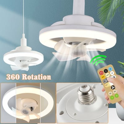 360° Modern Ceiling Fan with Lights & Remote Control | Stylish Design for Comfortable Atmosphere