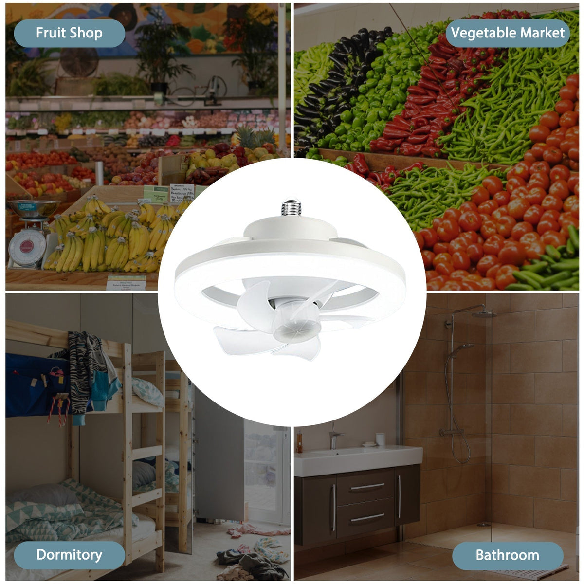 360° Modern Ceiling Fan with Lights & Remote Control | Stylish Design for Comfortable Atmosphere