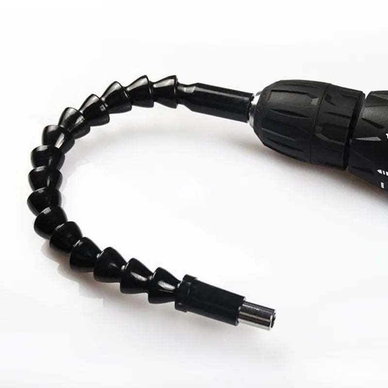 Flexible Drill Bit Extension with Screwdriver Bit Set for Tight Spaces and Awkward Corners
