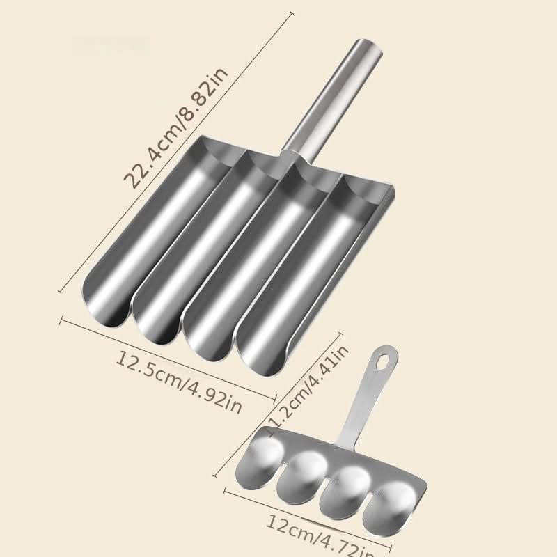 BALLPRO – Molde de acero inoxidable para hacer albóndigas