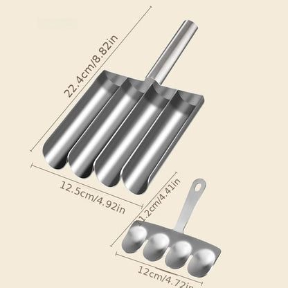 BALLPRO – Molde de acero inoxidable para hacer albóndigas