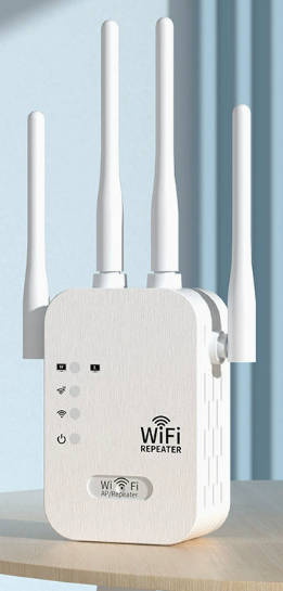 Extensor WiFi para exteriores, amplificador WiFi resistente a la intemperie para el hogar y el jardín, extensor de internet inalámbrico de largo alcance
