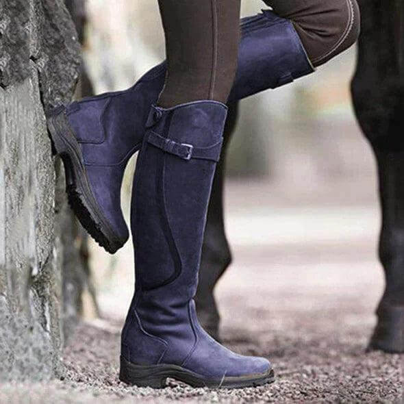 Insulated Knee-High Snow Boots for Women – Waterproof, Non-Slip Winter Footwear for Cold Weather Outdoor Activities & Everyday Wear