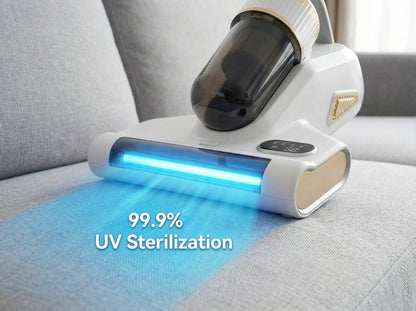 Limpiador de colchones Ortekor | Aspiradora de limpieza profunda con luz UV-C y tecnología de calor | Alivio de alergias para un entorno de sueño más saludable