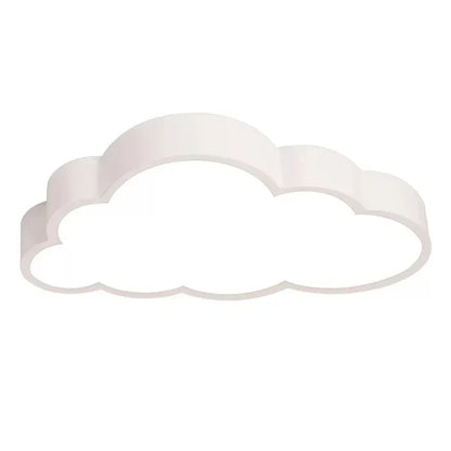 Cloud-Shaped LED Ceiling Light for Kids Rooms – Soft Warm Glow, Modern Playful Nursery Lighting Fixture, Energy-Efficient Acrylic Flush
