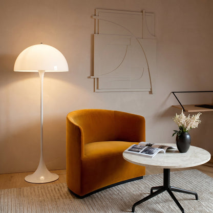 Modern Mushroom Floor Lamp with Warm LED Glow – Sculptural Dome Accent Light for Living Room, Bedroom & Home Decor