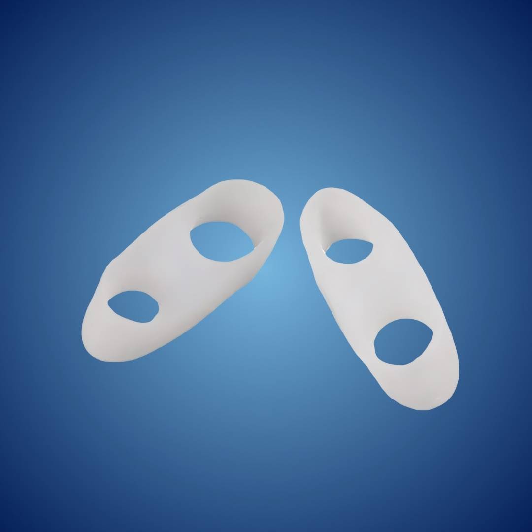 Orthopedic Toe Separators for Bunion Relief, Hammertoe & Crooked Toe Alignment – Soft Gel Spacers for Pinky Toe Pain | Comfortable Foot Supp