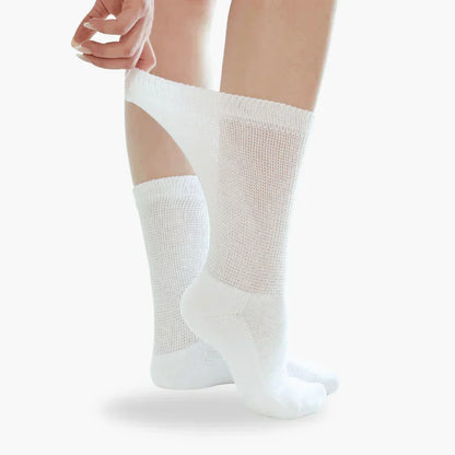 Seamless Diabetic Socks for Neuropathy & Circulation Support – Non-Binding Cushioned Foot Care