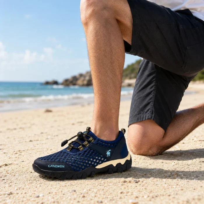 Amphibious Trail Sneakers for Beach, Creek & Outdoor Adventures – Quick-Dry, Ultra-Light, Breathable Aqua Footwear for Men & Women