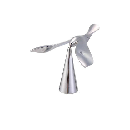 Swallow Bottle Opener with Balancing Stand – Zinc Alloy Mirror-Polish Design for Beer, Soda & Craft Bottles | Bar Decor Sculpture