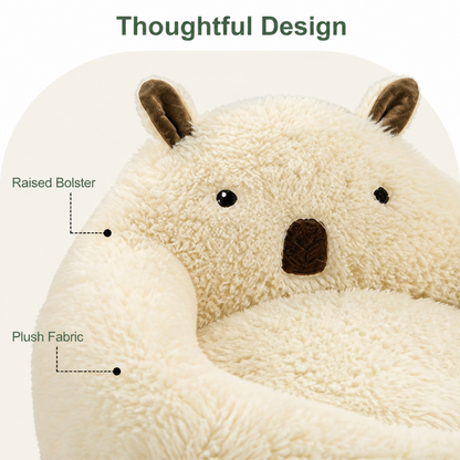 Ortekor Alpaca Plush High-Rebound Pet Bed