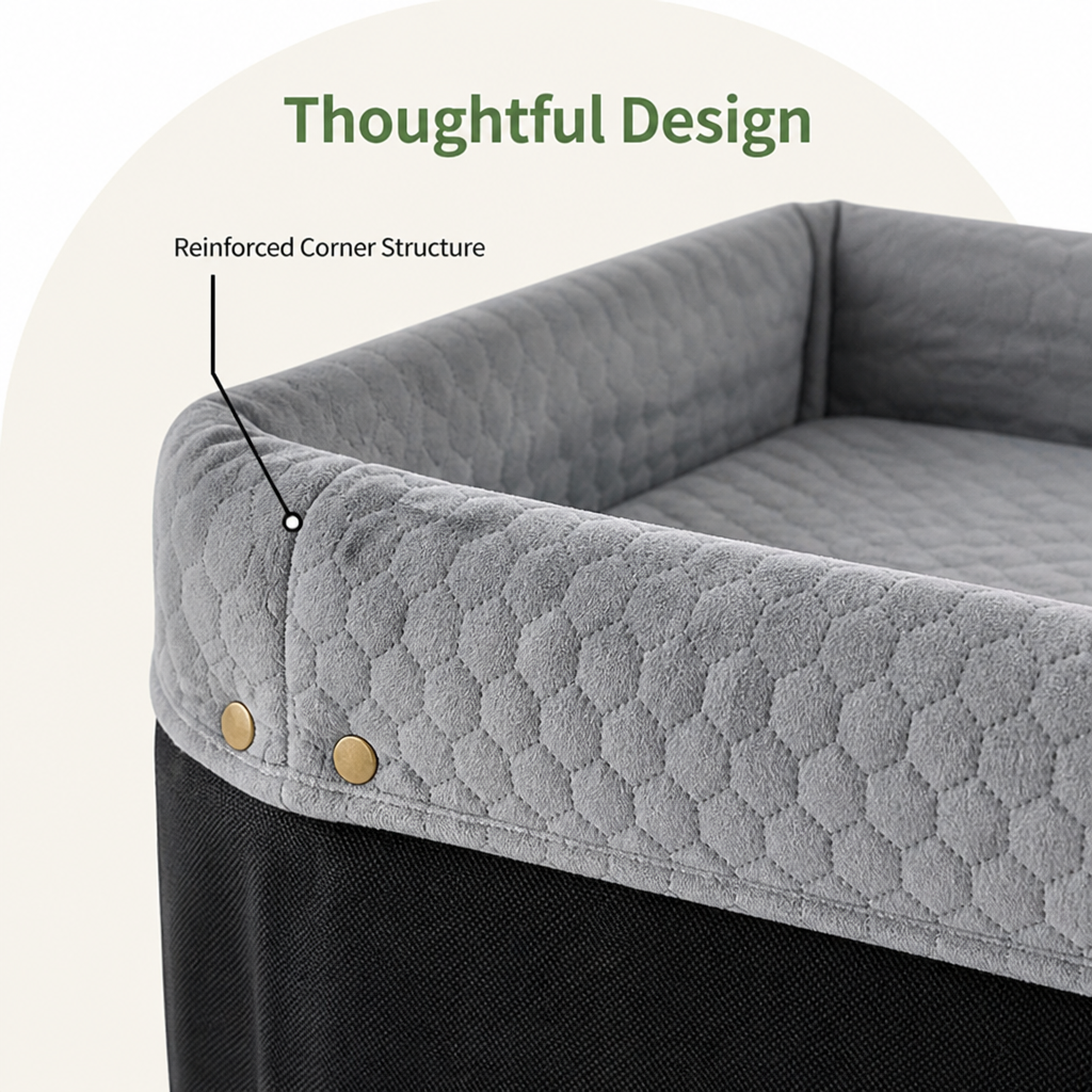 Ortekor Non-Slip Memory Foam & Adjustable Straps Booster Seat (Removable Cover)