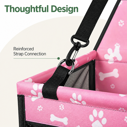 Ortekor Adjustable Safety Strap Dog Car Seat (Foldable)