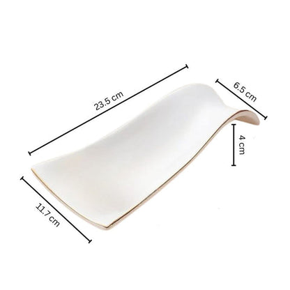 Reposacucharas de cerámica Fiora: accesorio de cocina elegante y resistente al calor