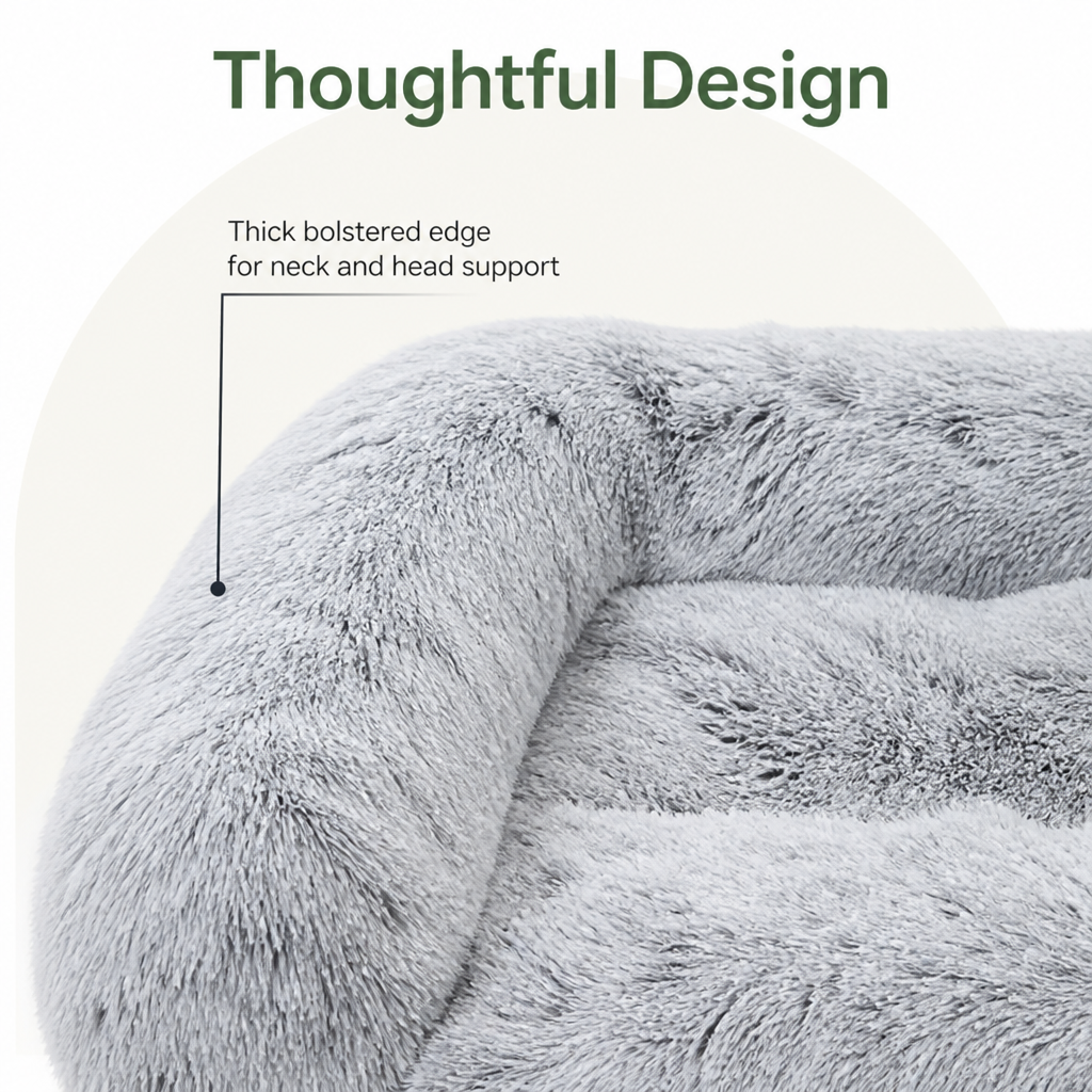 Ortekor Gradient Plush Fleece Dog Bed