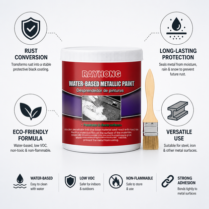 Water-Based Non-Toxic Rust Converter (For Steel & Iron)