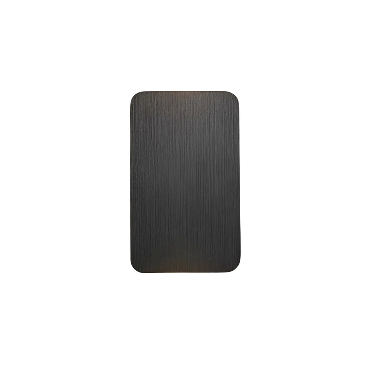 Aplique LED de aluminio de 6W, luz indirecta hacia arriba y hacia abajo, rectangular de 6 pulgadas, moderno, de montaje empotrado para pasillos, dormitorios y salas de estar
