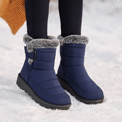 Women's Insulated Winter Boots Waterproof with Plush Lining & Anti-Slip Sole for Snow, Cold Weather, Daily Wear & Outdoor Activities