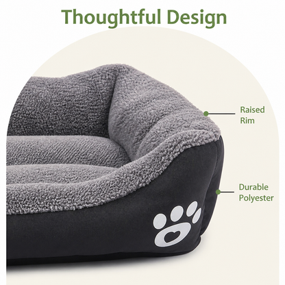 Ortekor Warm Plush & Washable Dog Bed