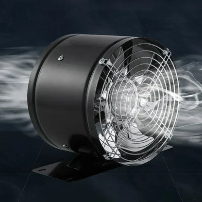 Exhaust Fan Wall-Mount Metal Ventilator for Kitchen Bathroom Garage Workshop Quiet Copper Motor High CFM Airflow 20W 40W 50W Black White