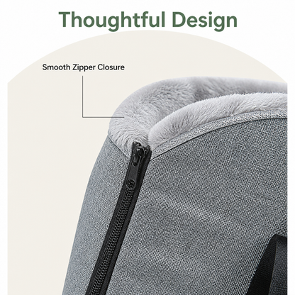 Ortekor Buckle-Secure & Portable Polyester Pet Car Seat