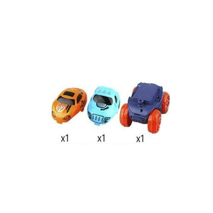 Flexible Magnetic Race Track Set with Glow-in-the-Dark Car – Build Your Own Raceway for Kids Ages 3+