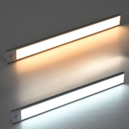 USB Rechargeable Motion-Activated LED Puck Light for Closets, Stairs & Hallways – Wireless Battery or USB Power, Magnetic Install, 3-Inch Ro