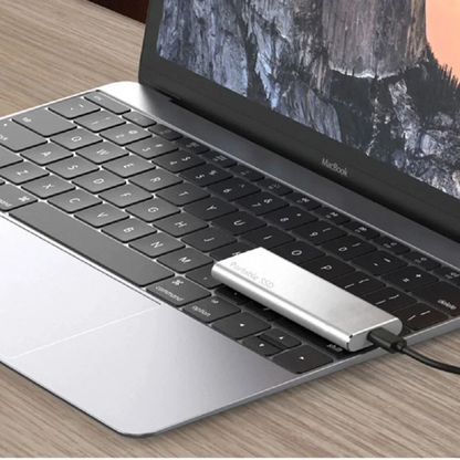 4 TB Portable USB-C External Hard Drive for Mac, PC & Android – Ultra-Slim Travel Storage