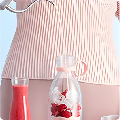 Licuadora personal recargable por USB, botella de 17 oz para batidos de proteínas, licuados, jugos, ideal para llevar, ejercicio, viajes, hogar, oficina y entrenamiento