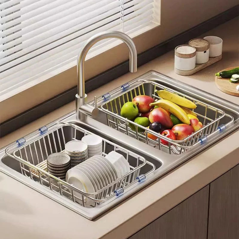 DRAINFLOW – Telescopic Sink Drain Basket