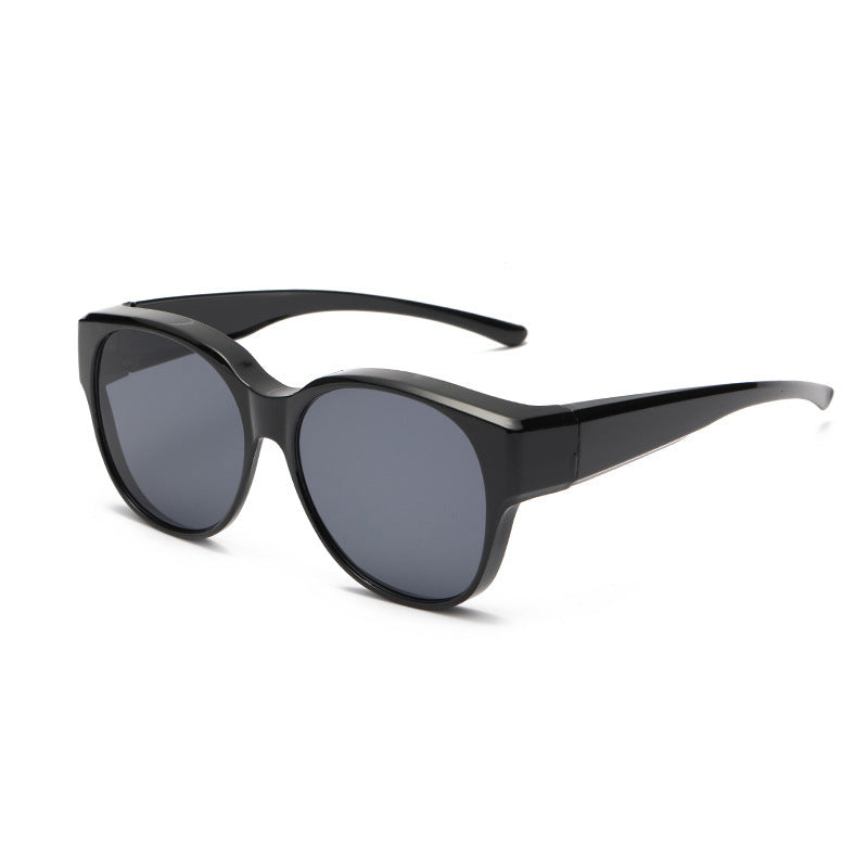 Polarized Over-Prescription Sunglasses Cat-Eye Style UV400 Protection Lightweight Flexible Frame for Outdoor Driving Fishing