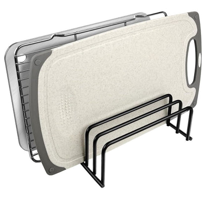 Sierra Kitchen Drawer Organizer - Steel, Matte Black, Compact Pantry Storage