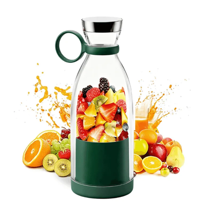 Licuadora personal recargable por USB, botella de 17 oz para batidos de proteínas, licuados, jugos, ideal para llevar, ejercicio, viajes, hogar, oficina y entrenamiento