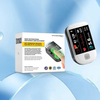 Fingertip Pulse Oximeter with Rotating OLED Display for Blood Oxygen & Heart Rate Monitoring at Home