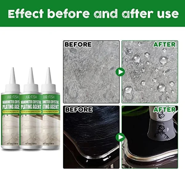 Advanced Surface Sealant for Stone, Wood & Tile Floors – Crystal-Clear Protective Finish for Kitchen Countertops, Hardwood, Marble & Granite