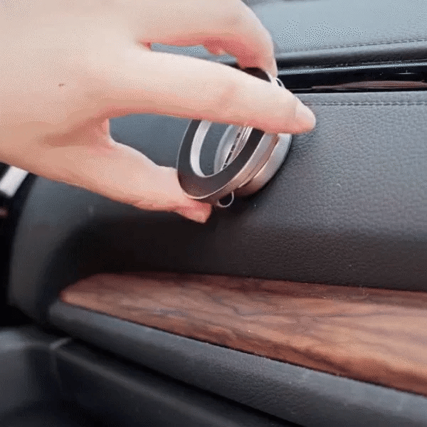 Dashboard Cell Phone Mount with Magnetic Grip & 360° Swivel for Hands-Free Navigation in Cars, Trucks & SUVs