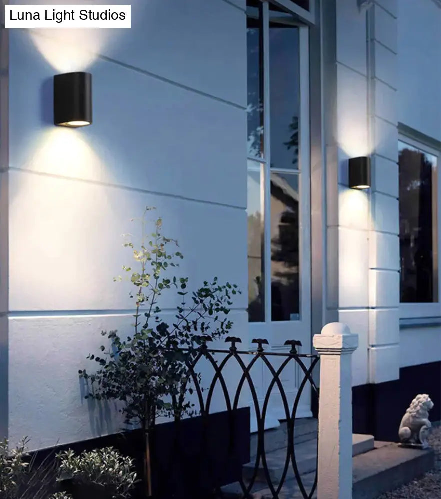 Waterproof Outdoor LED Wall Sconce for Porch, Garden & Entryway | Modern Aluminum Fixture, IP65 Rated