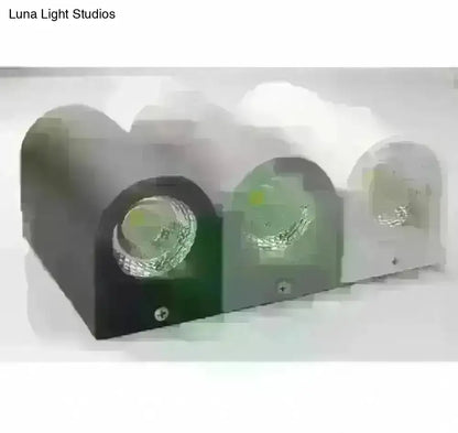 Waterproof Outdoor LED Wall Sconce for Porch, Garden & Entryway | Modern Aluminum Fixture, IP65 Rated
