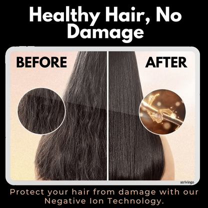 Secador y moldeador de cabello 3 en 1 con temperatura ajustable | Rizos y ondas sin esfuerzo en casa