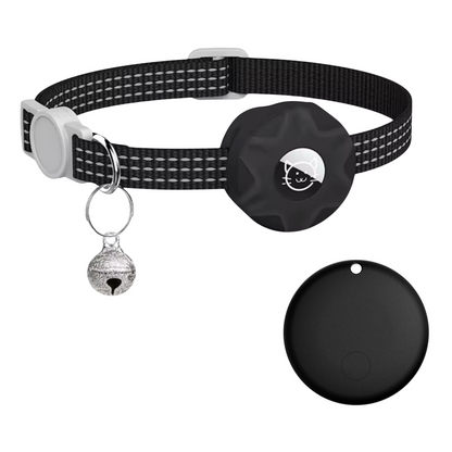 Pet Location Tracker Collar for Dogs & Cats with Android Network Connectivity and Reflective Safety Band
