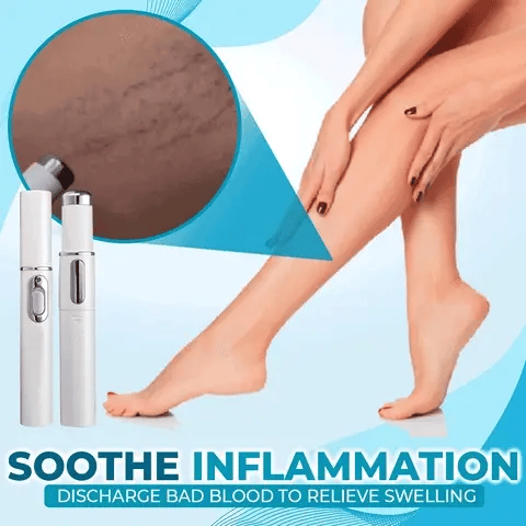 Leg Vein Treatment Kit Medical-Grade Blue Light & Cream