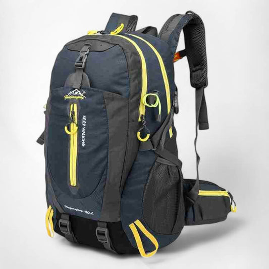 10.5-Gallon Lightweight Trekking Daypack with Padded Shoulder Straps – Waterproof Outdoor Hiking Rucksack for Weekend Adventures &