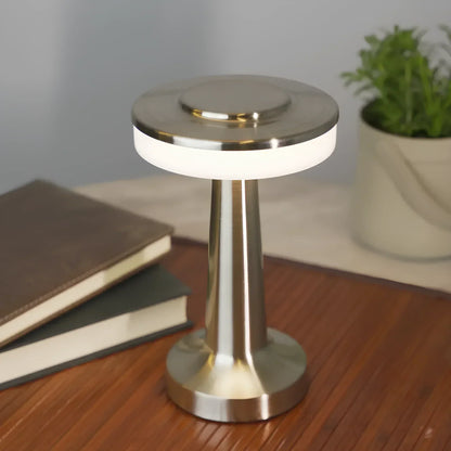 Cordless LED Accent Lamp with Dimming & Color Temperature Control for Bedrooms, Restaurants & Living Rooms