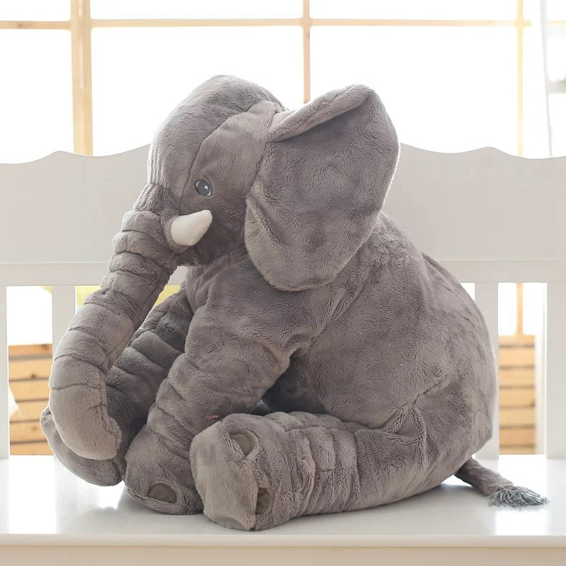 Plush Elephant Nursery Pillow for Babies & Toddlers – Soft Cuddle Cushion for Nap Time, Play & Decor