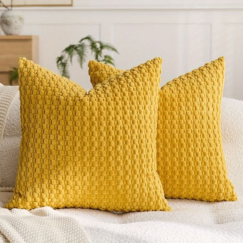CORDFLOW – Bubble Texture Cushion Covers for Sofa & Bedroom Decor