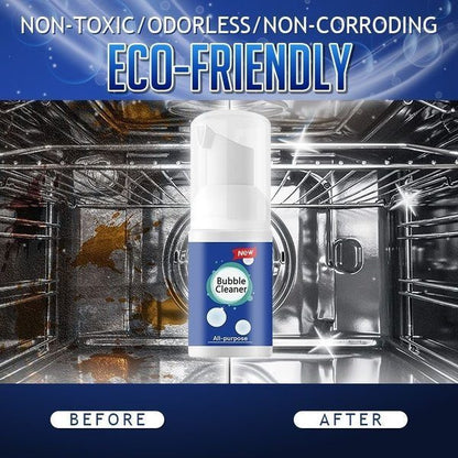 Multi-Surface Foaming Degreaser Spray for Kitchen Grease & Tough Stains – No-Rinse Formula for Cookware, Counters & Appliances
