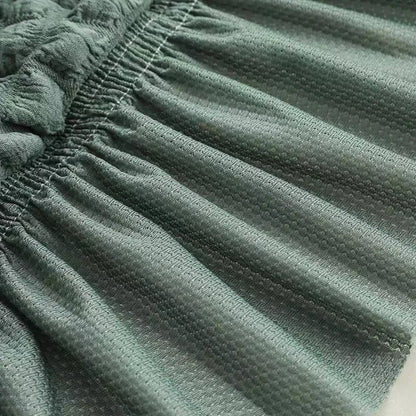 Non-Slip Stretchable Ruffled Chair Covers