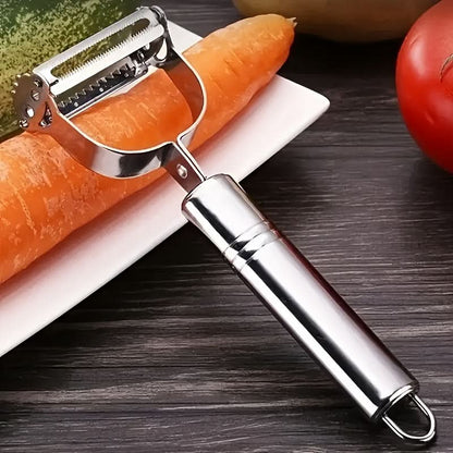 SLICEFLEX – Stainless Steel Vegetable Peeler & Julienne Slicer
