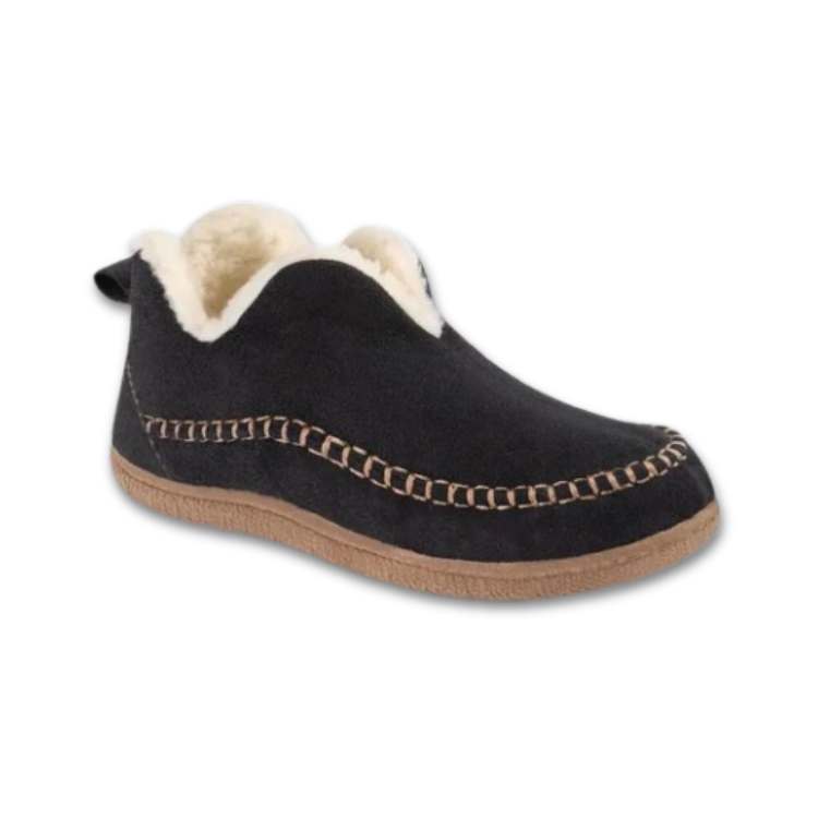 Women's Orthopedic House Slippers with Arch Support – Warm Fuzzy Indoor Outdoor Slip-On Shoes for Plantar Fasciitis