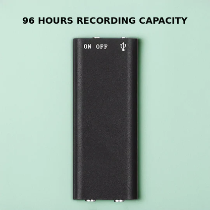 Portable Sound-Activated Audio Recording Device with 32GB Storage for Lectures, Meetings, and Interviews